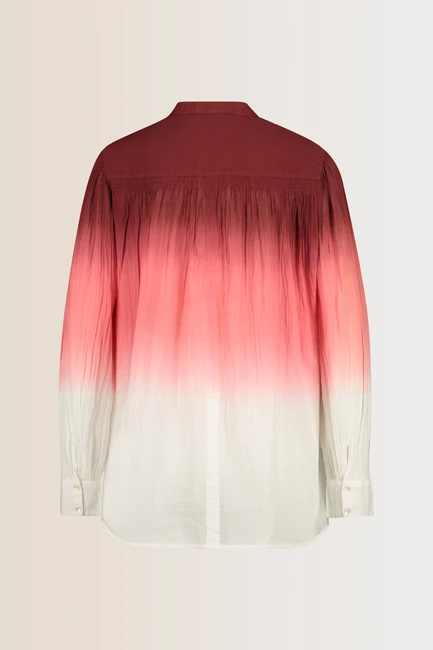 Dip-dye blouse