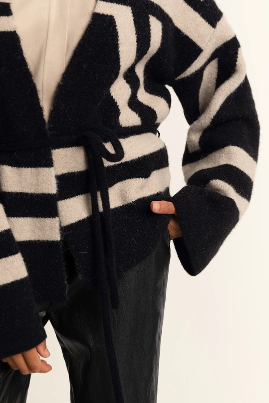 Faux-leather culotte