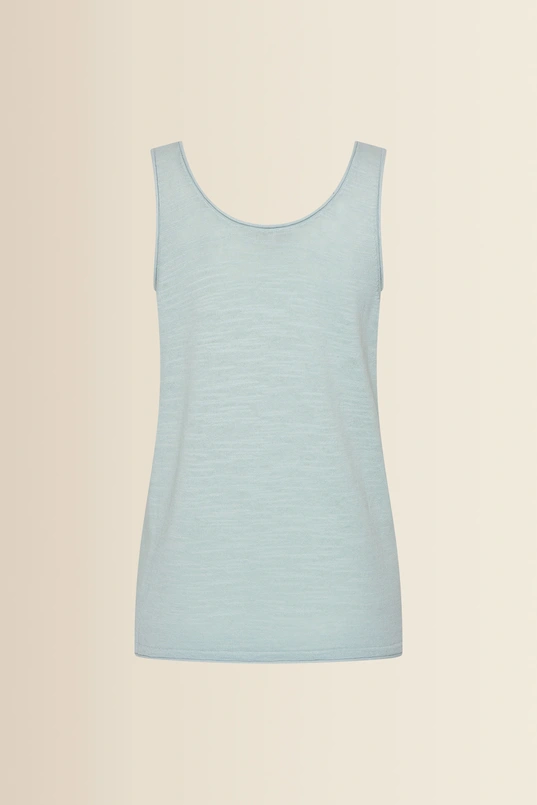 Fijngebreid singlet