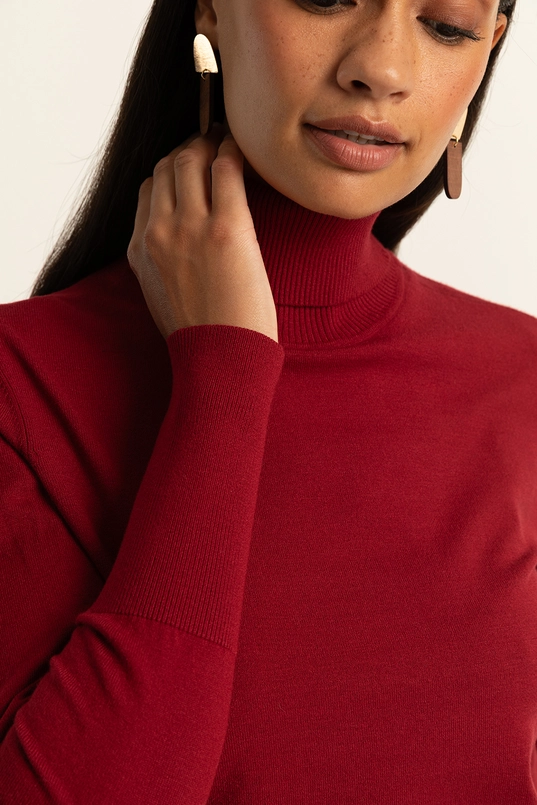 Fijngebreide coltrui