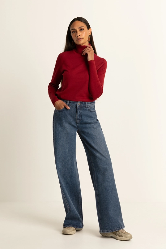 Fijngebreide coltrui