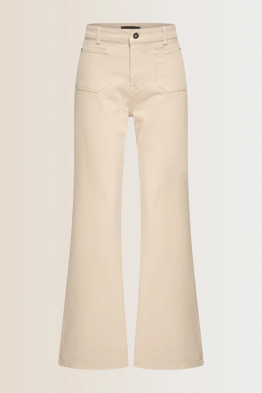 Flared jeans met zakken