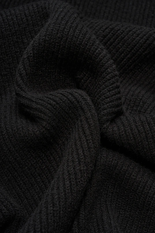 Gebreide jurk met polokraag