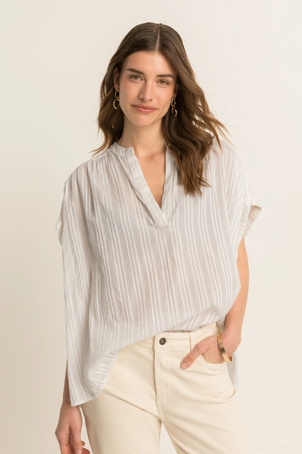 Gestreepte blouse