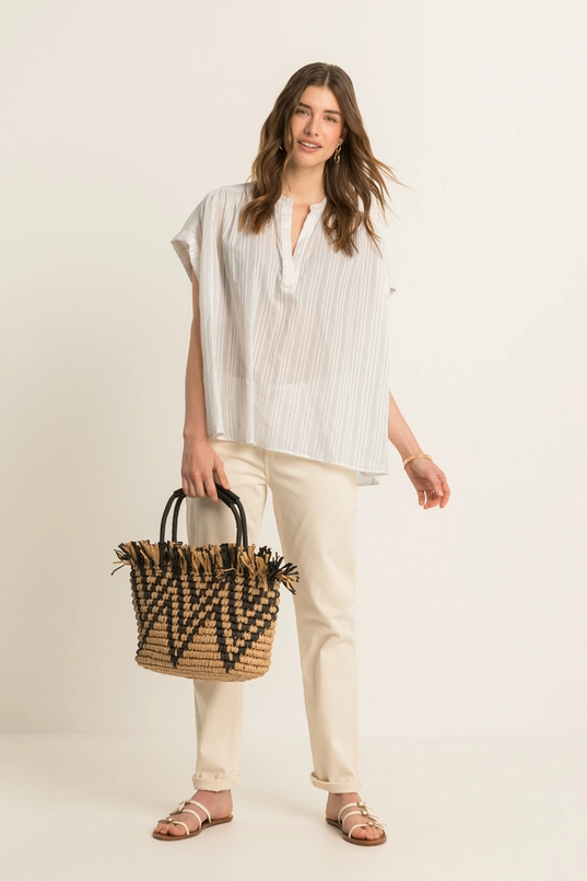 Gestreepte blouse