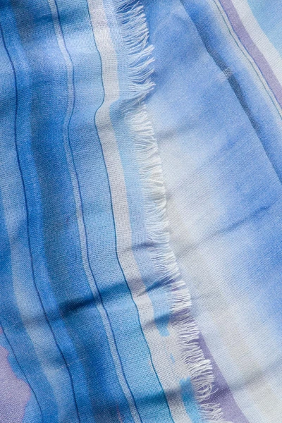 Gestreepte shawl
