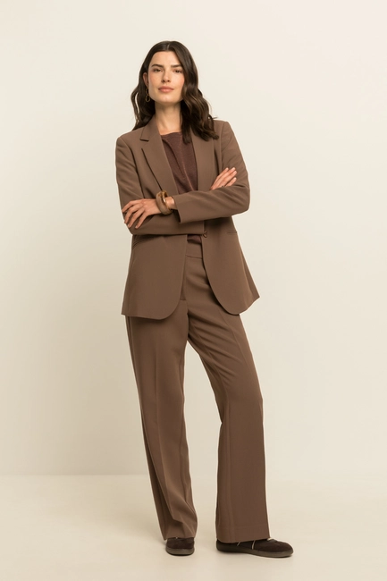 Getailleerde blazer met reverskraag