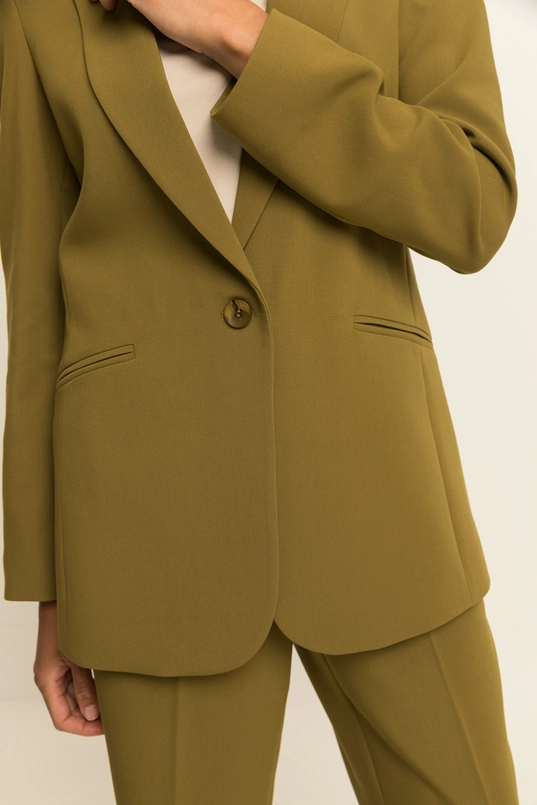 Getailleerde blazer met reverskraag