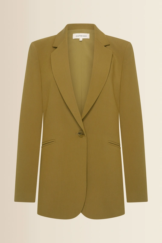 Getailleerde blazer met reverskraag