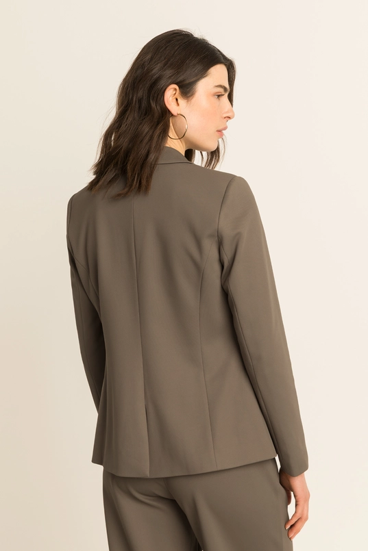 Getailleerde blazer met reverskraag