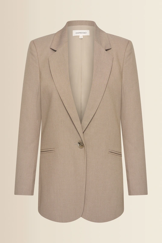 Getailleerde blazer met reverskraag