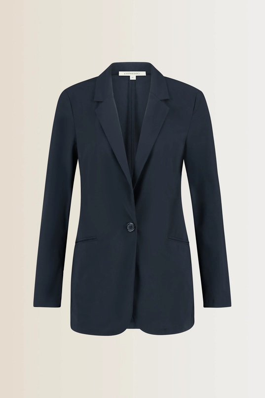 Getailleerde blazer travel