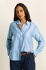 Glanzende blouse