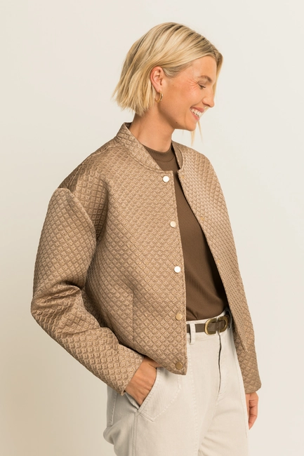 jacket fancy jacquard