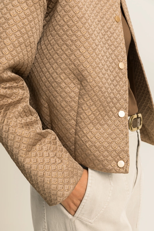 jacket fancy jacquard