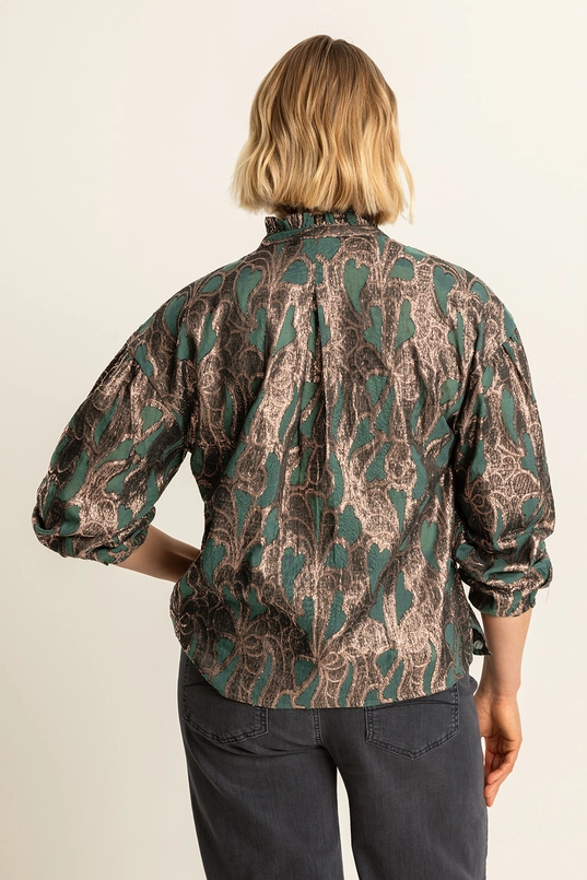 Jacquard blouse