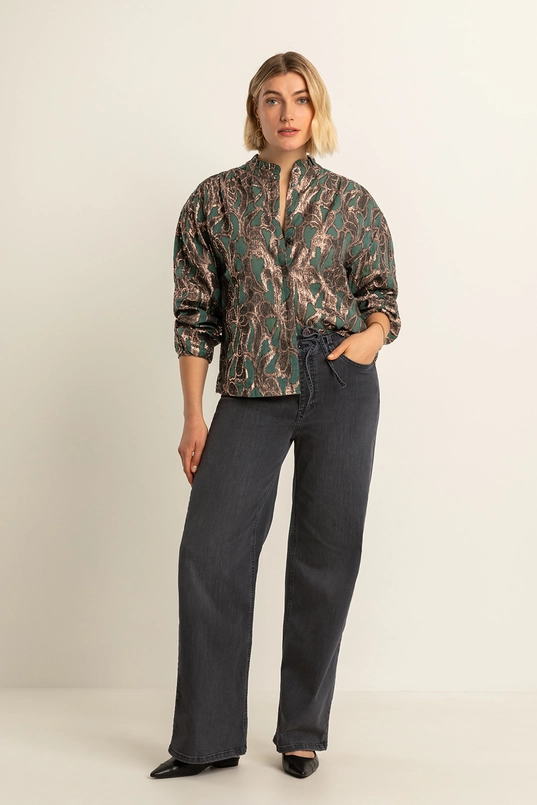 Jacquard blouse
