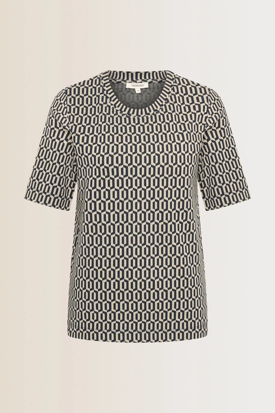 Jacquard T-shirt