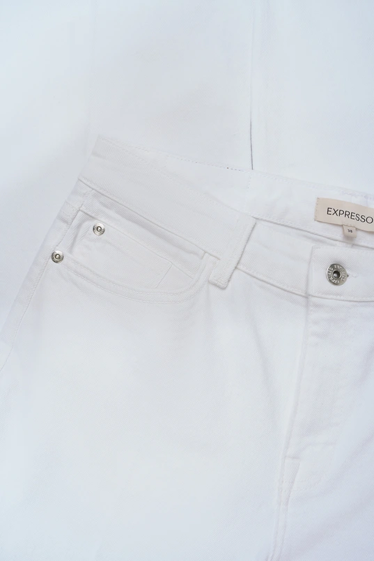 Jeans Paris mid rise wide twill