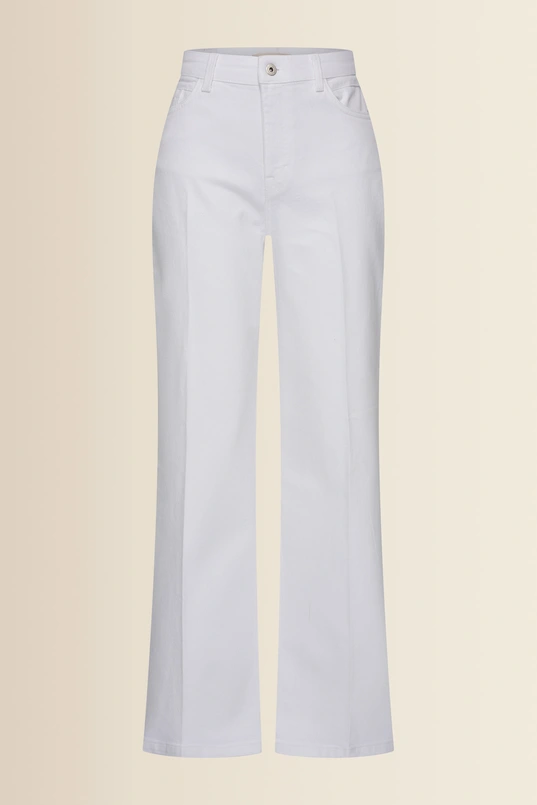 Jeans Paris mid rise wide twill