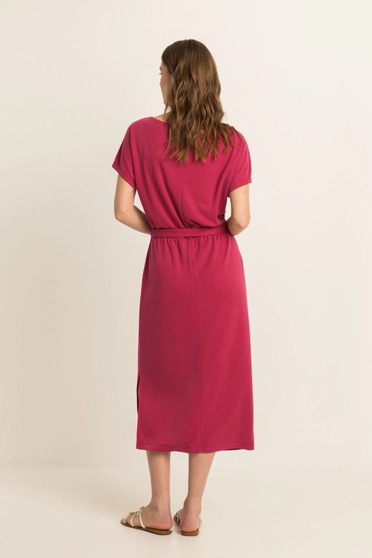 Jersey midi-jurk