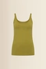 Jersey singlet met ronde hals