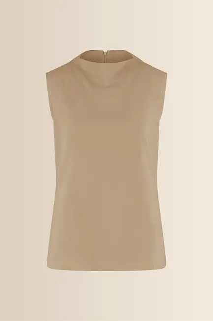 Jersey top met structuur