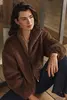 Kort faux fur jack