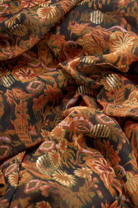 Lange jurk met print