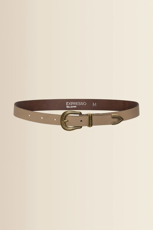 Leren western riem