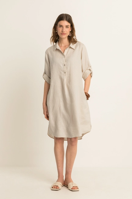 Linnen jurk