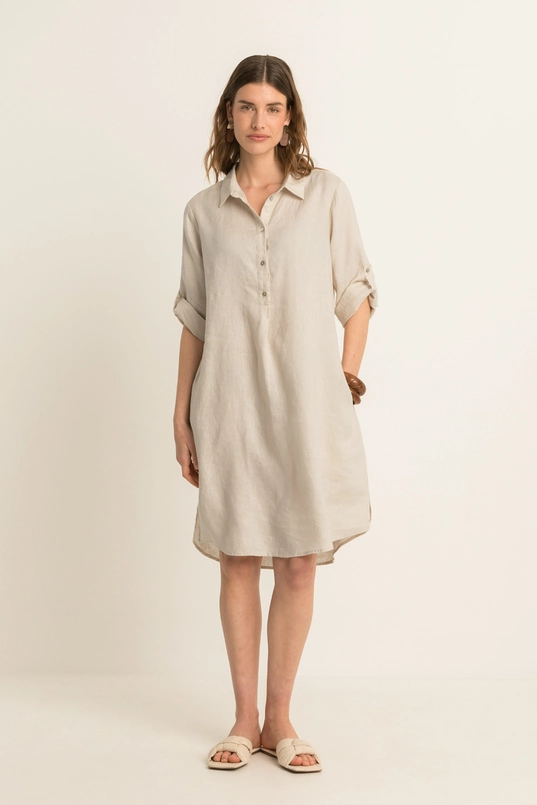 Linnen jurk