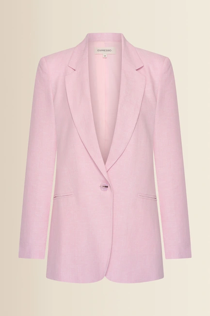 Linnen-mix blazer
