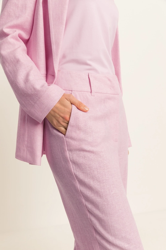 Linnen-mix broek
