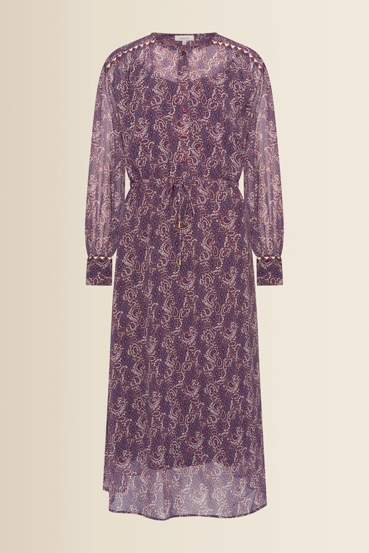 Maxi-jurk met paisleydessin