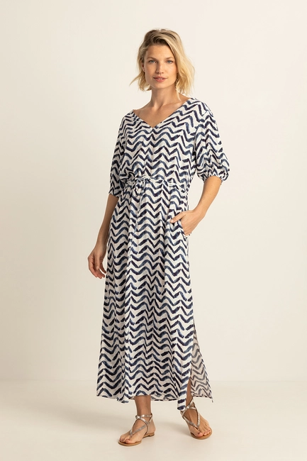 Maxi jurk met print