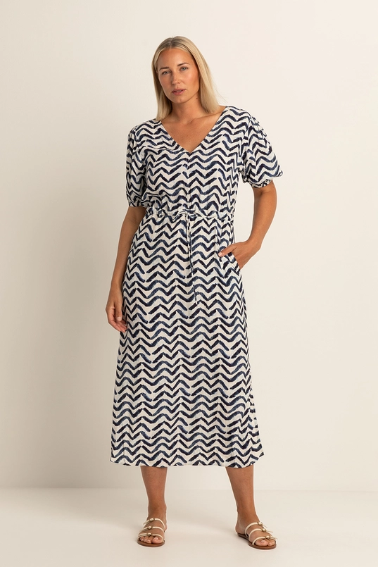 Maxi jurk met print