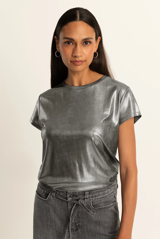 Metallic T-shirt