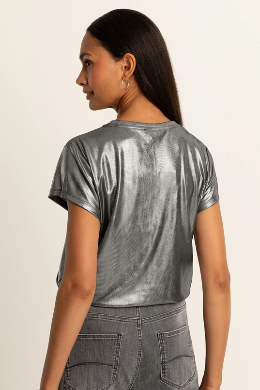 Metallic T-shirt