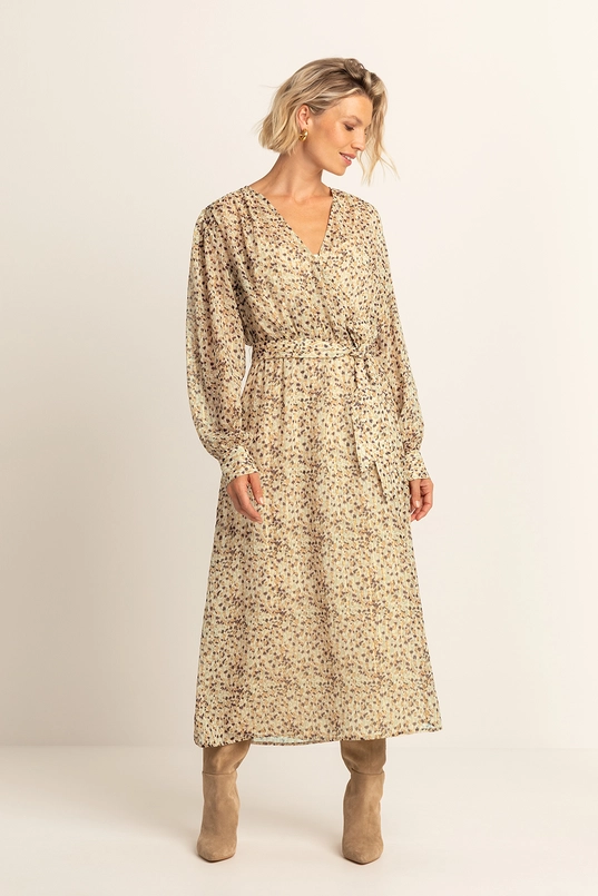 Midi jurk met print