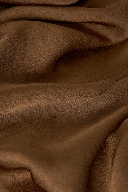 Midi-jurk met V-hals