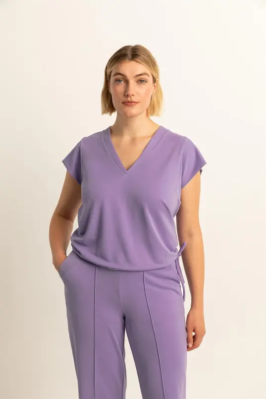 Mouwloze sweater top