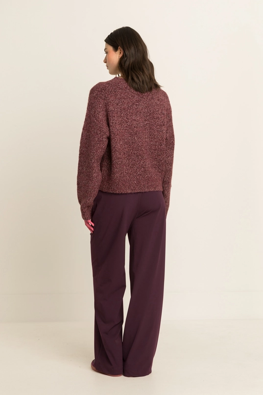Pantalon met ceintuurdetail