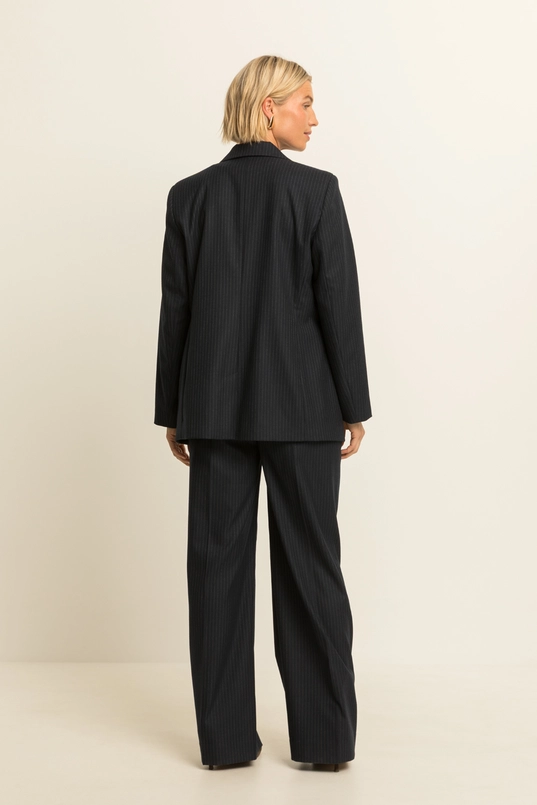 Pantalon met krijtstreep