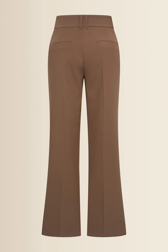 Pantalon met rechte pijp