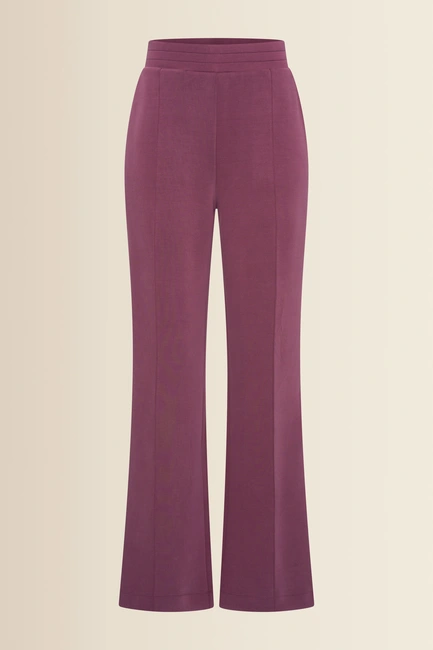 Pantalon met uitlopende pijpen