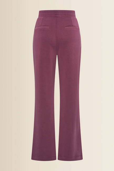 Pantalon met uitlopende pijpen