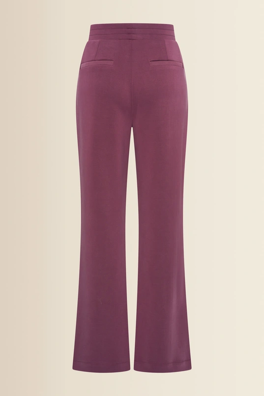 Pantalon met uitlopende pijpen