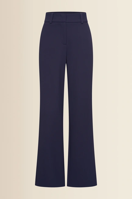 Pantalon met wijde pijpen