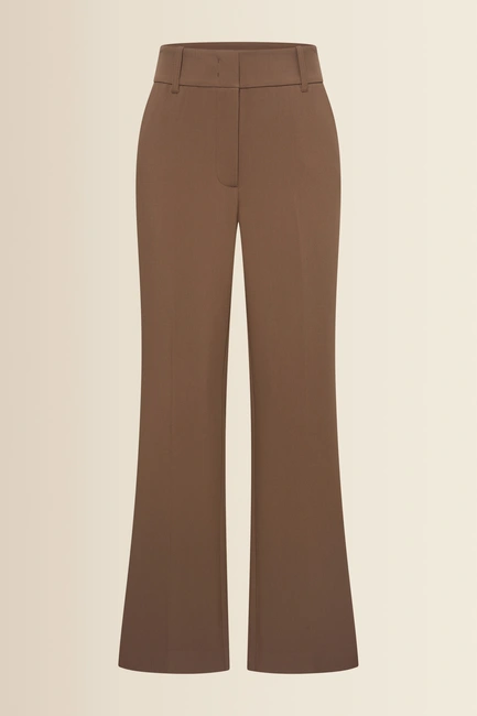 Pantalon met wijde pijpen